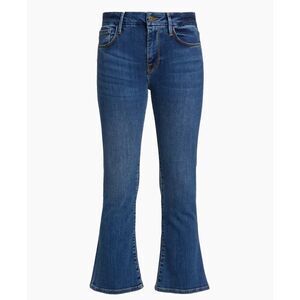 Frame Denim Le Crop Mini Boot Poe Med Wash Stretchy Mid High Rise Jeans| 30 EUC
